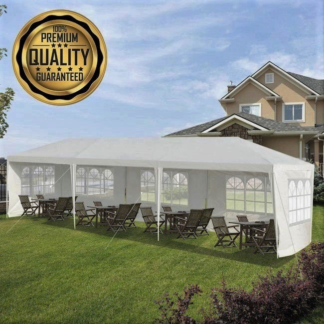 Premium 10x30ft Gazebo Canopy Party Tent With Removable Sidewalls - Avionnti