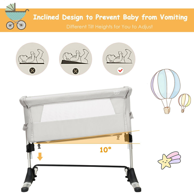 2022 TRAVEL-EASY Portable Baby Bedside Bassinet Sleeper Cot Crib - Avionnti