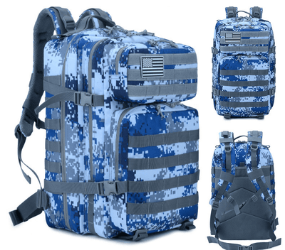 3 Layer Military Travel And Trekking Backpack - Multi-Function Tourism Travel Backpack - Avionnti