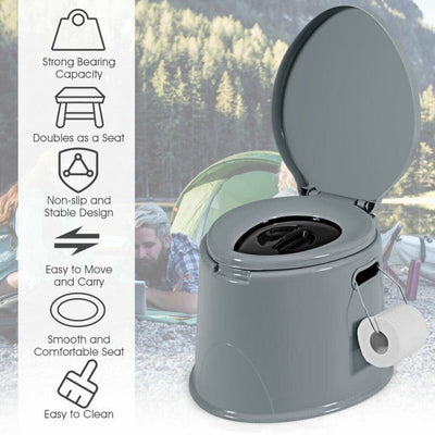 Anti-Odor Best Portable Travel Toilet for Indoor and Outdoor - Avionnti