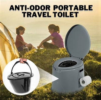 Anti-Odor Best Portable Travel Toilet for Indoor and Outdoor - Avionnti