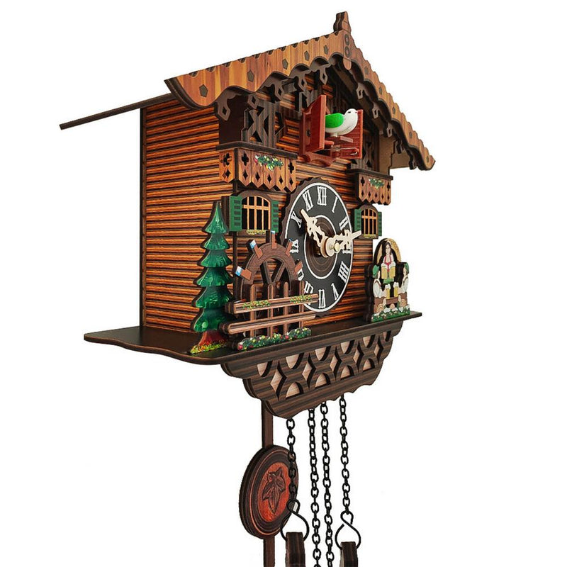 ANTIQUE Black Forest Handmade Wooden Cuckoo Clock - Avionnti