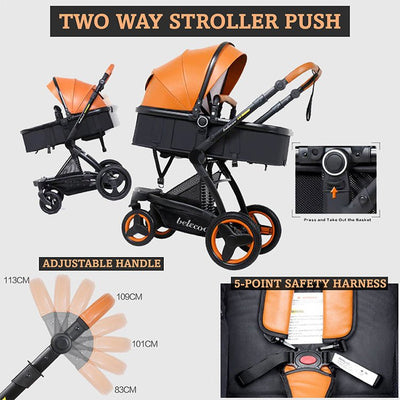 BELECOO™ Luxury 3-in-1 Baby Stroller Combo Car Seat Travel System - Avionnti