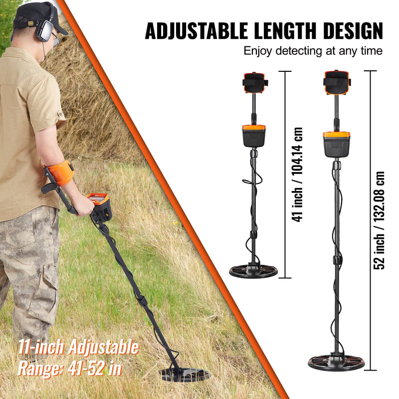 Best 10 Inch Waterproof Metal Gold Search Coil Detector W/ LCD Display - Avionnti