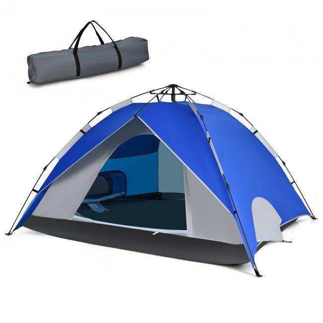 Best 2-In-1 Pop Up Beach Tent Shade 4 Person Waterproof Camping Tent - Avionnti