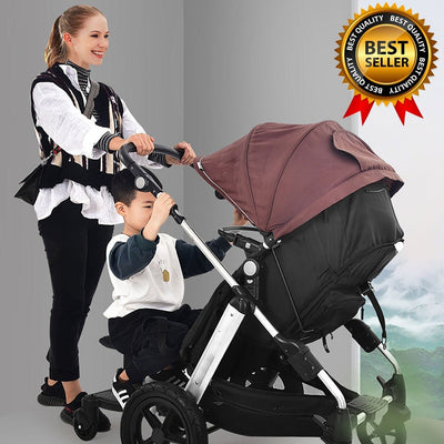 Best 2-In-1 Universal Baby Stroller Buggy Board With Detachable Seat - Avionnti