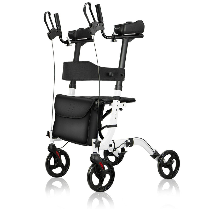 BEST 2022 Combo Standing Upright Rollator Walker With Seat - Avionnti
