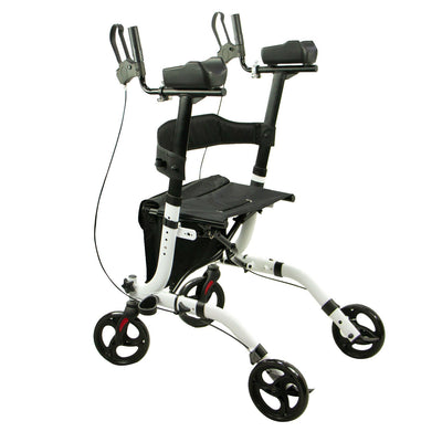 BEST 2022 Combo Standing Upright Rollator Walker With Seat - Avionnti