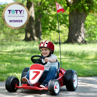 Best 24V Kids Ultimate Electric Go Kart Professional With Racing Flag - Avionnti