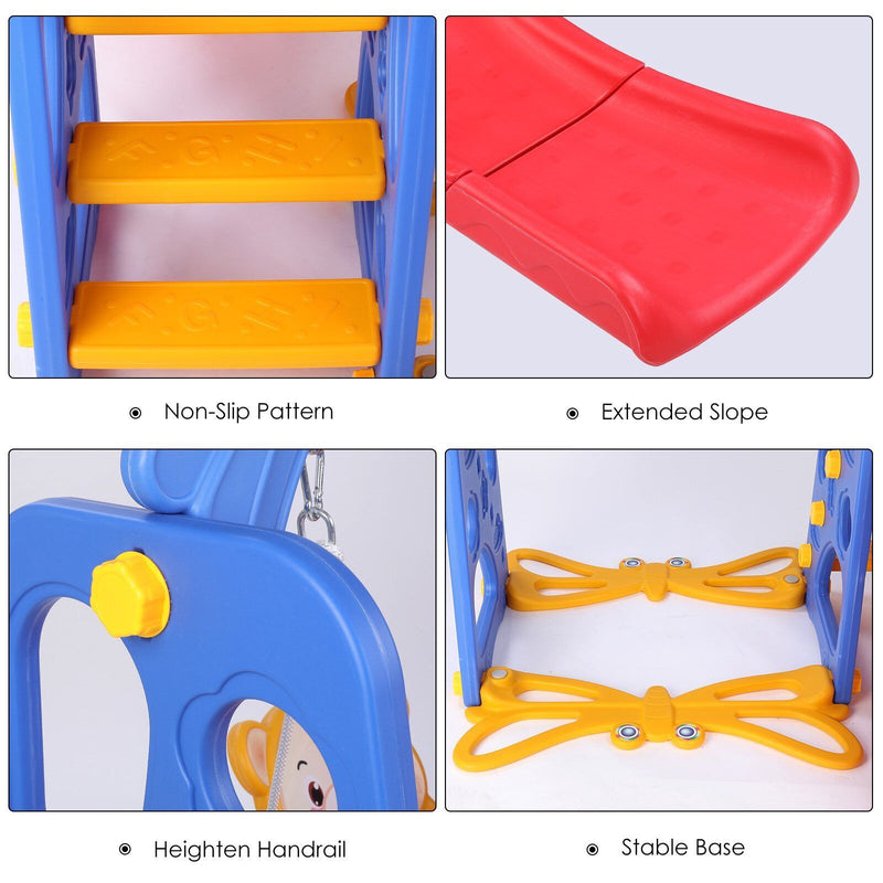 Best 4-In-1 Kids Slide And Swing Playground Sets For Indoor Outdoor - Avionnti