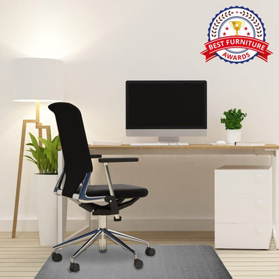 Best 47 Inch Anti-Slip Large Office Chair Mat For Hardwood Floor - Avionnti