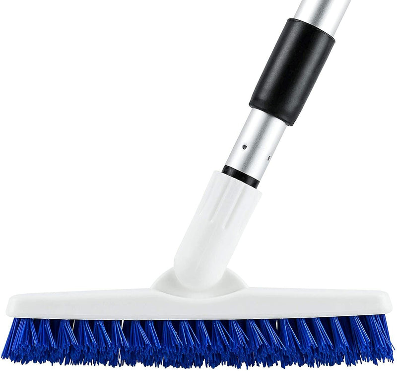 Best Multipurpose Floor Washing Grout Scrubber Brush W/ Long Handle - Avionnti