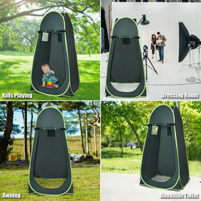 Best Portable Full Privacy Pop Up Shower Changing Room Tent - Avionnti