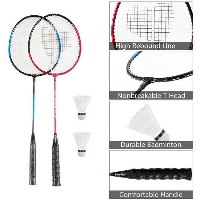Best Portable Multi-Sport Folding Badminton Net Set - Avionnti