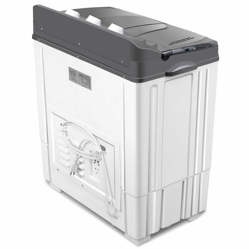 Combo 20LBS Portable Semi-Automatic Mini Washer And Dryer Machine - Avionnti