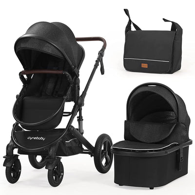 Cynebaby™ Deluxe 3-In-1 Baby Infant Stroller Combo Travel Bassinet - Avionnti