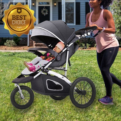 Cynebaby™ Grandeur 3-Wheel Baby Infant Jogger Stroller For All-Terrain - Avionnti