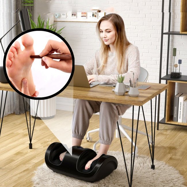 DELUXE Shiatsu Foot Massager with Kneading And Heat Function - Avionnti