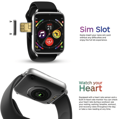 Elegant Waterproof Smart Watch With Heart Rate Monitoring - Fitness And GPS Tracker - Avionnti