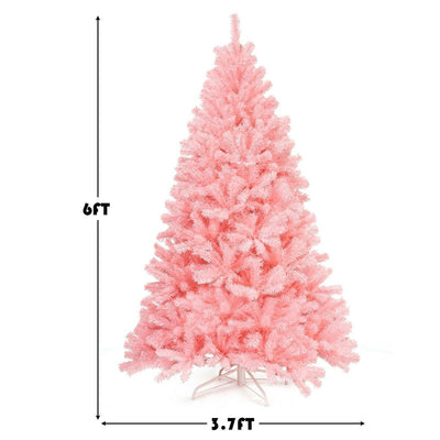ENCHANTED Artificial Spruce Cherry Blossom Pink Christmas Tree - Avionnti