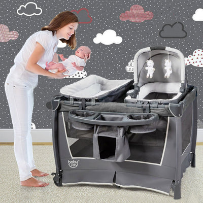 EXCLUSIVE 4-in-1 Multifunctional Portable Baby Play Crib - Avionnti