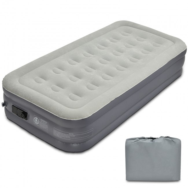 Extra Comfort Inflatable Adult Travel Air Mattress with Built In Pump - Avionnti