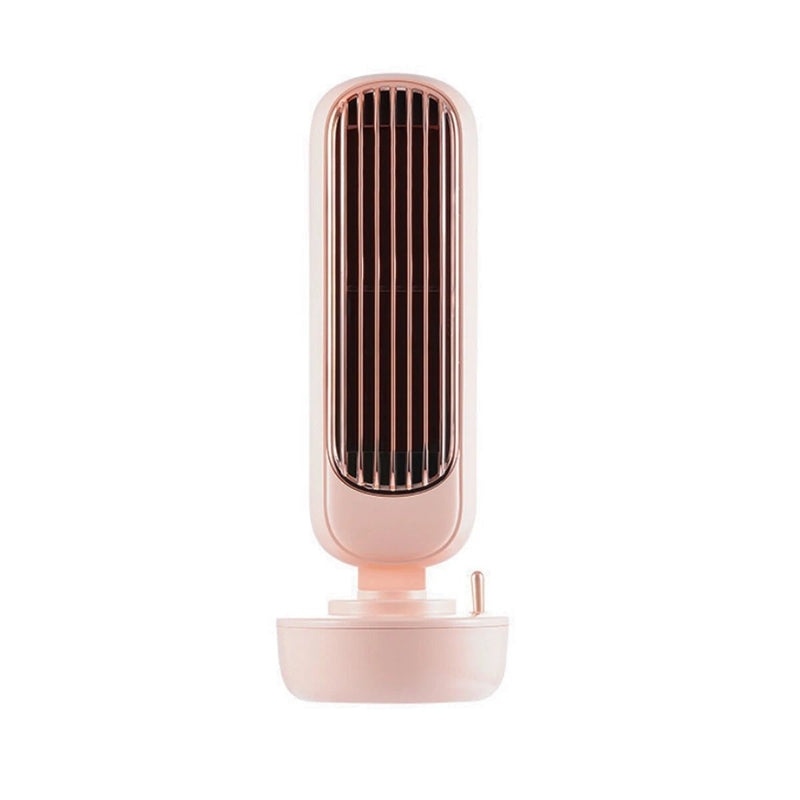 premium-desk-mini-usb-humidifier-fan-air-conditioning-fan-11-inches-green-pink-white-air-conditioning-fan
