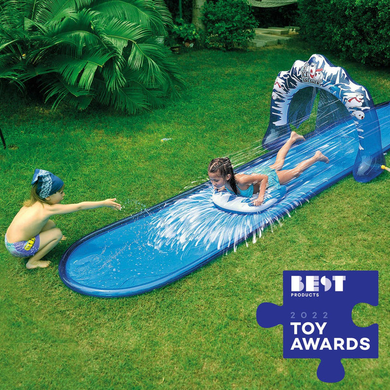 Fun-filled 16ft Kids Inflatable Water Slip And Slide With Sprayer - Avionnti