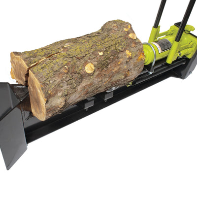 Heavy-Duty 10-Ton Manual Firewood Log Splitter With Hydraulic Ram - Avionnti