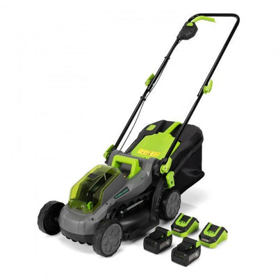 HEAVY-DUTY 13-Inch Cordless Lawn Mower with Brushless Motor - Avionnti