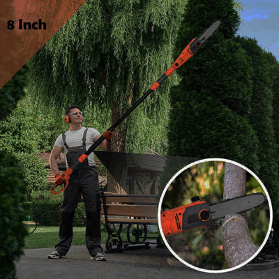 Heavy Duty Powered Pole Saw Tree Limbs And Branches Trimmer - Avionnti