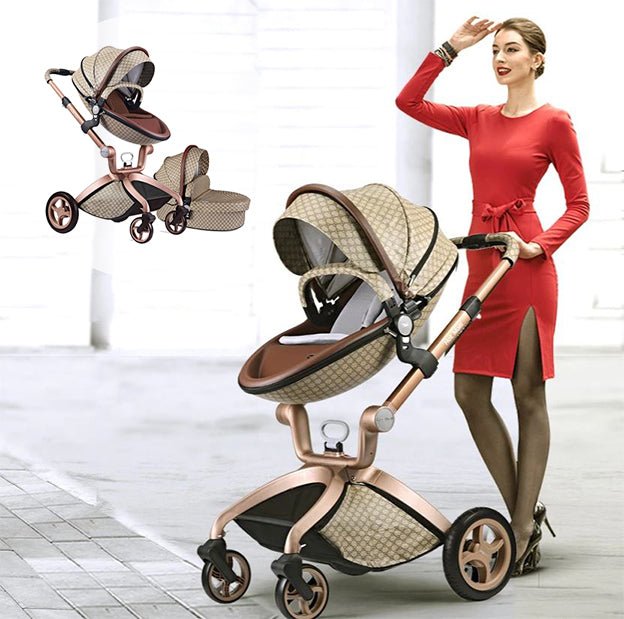 HOTMOM™ Luxury Baby Stroller Combo Travel System With Bassinet - Avionnti