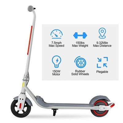 Innovative 150W Motorized Electric Lightweight Scooter For Kids - Avionnti