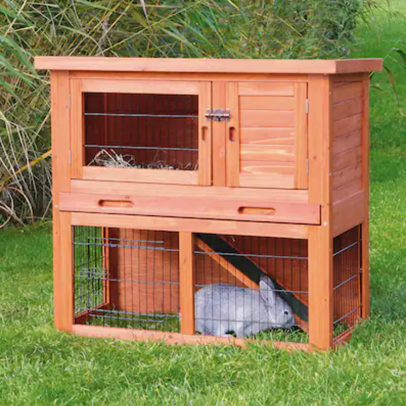  large-indoor-outdoor-rabbit-hutch-bunny-cage-house-large-playpen-for-rabbits-bunnies-grey-white-black-wood-red-for-sale