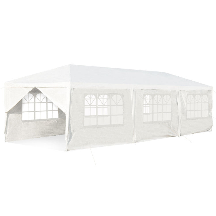 Luxury 10x30ft Outdoor Canopy Party Tent with 8 Removable Sidewalls Canopy Tent Sale