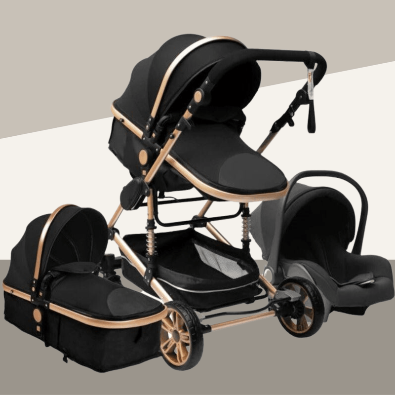 Luxury 3-in-1 Baby Stroller Car Seat Combo Travel System - Avionnti