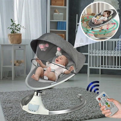 Luxury Automatic Baby Swing Bouncer Infant Rocking Chair - Avionnti