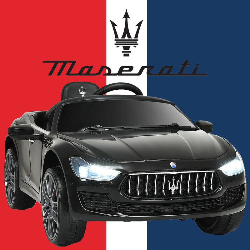 LUXURY Maserati Ghibli 12V Kids Ride On Remote Control Car - Avionnti