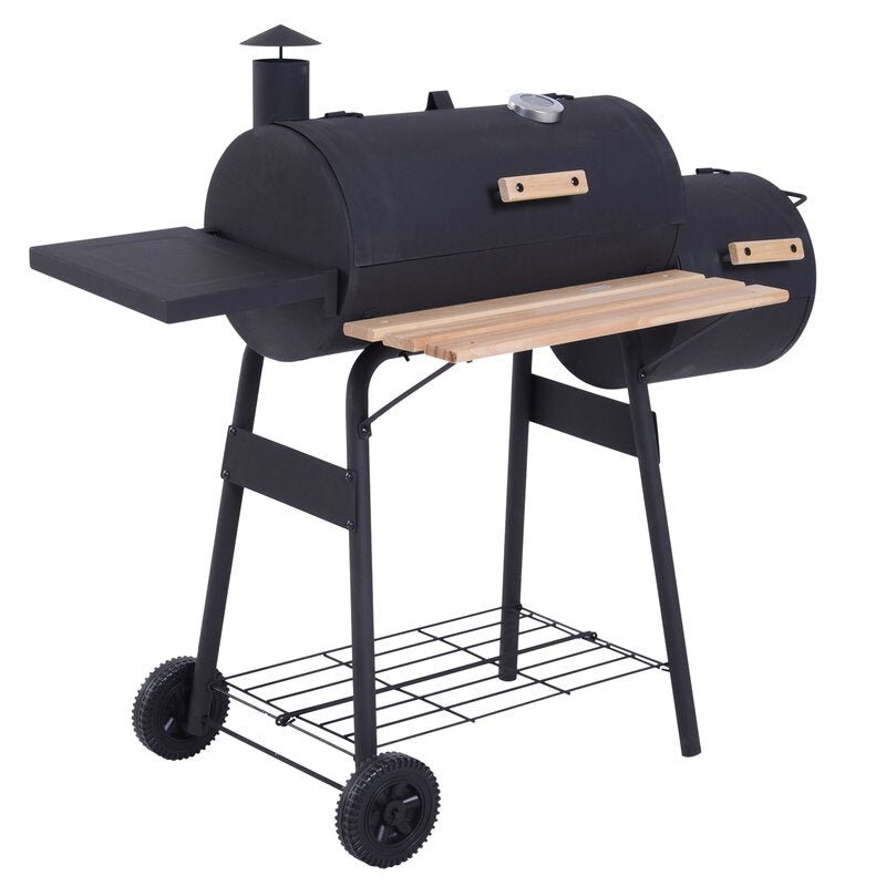 Outlaw-Griller 48" Offset Smoker BBQ Charcoal Grill - Avionnti