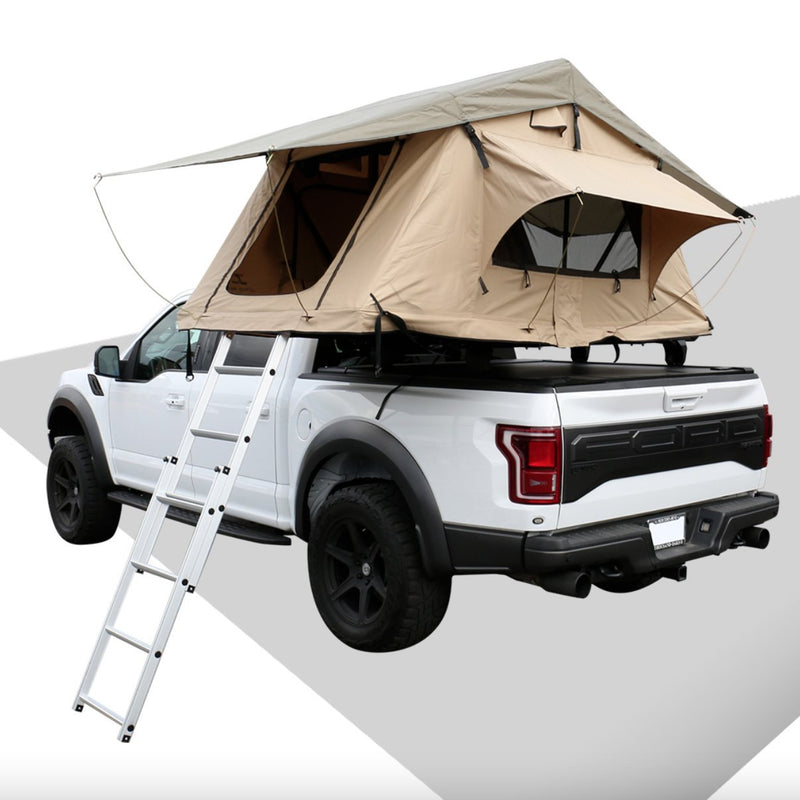 Overlander Roof Top Camper Tent W/ Ladder & Mattress - 4 Seasons Lite - Avionnti