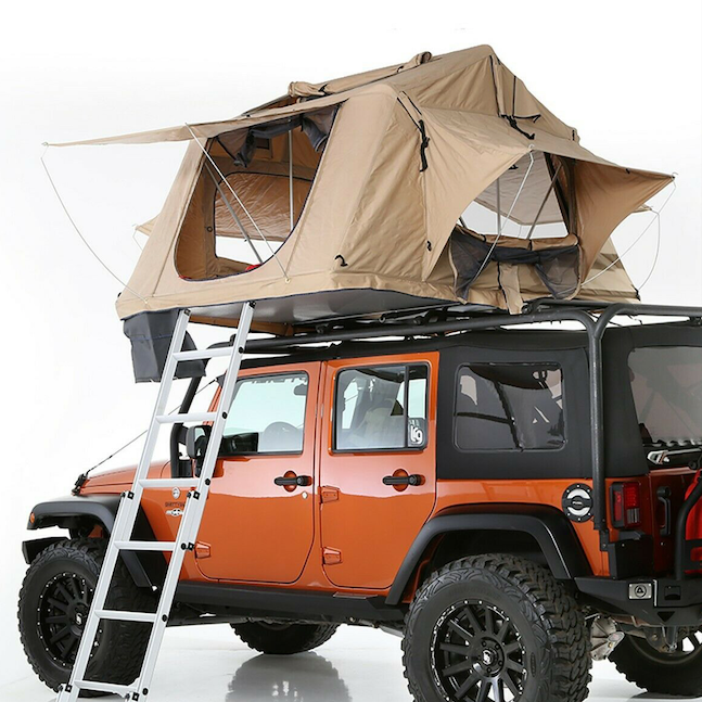 overlander-roof-top-camper-tent-w-ladder-mattress-4-seasons-lite-truck-car-jeep-suv-best-4runner-roofnest-for-sale