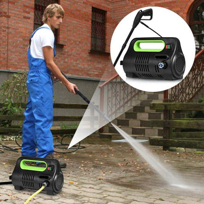 Powerful 1800PSI Compact Electric Pressure Washer W/ Adjustable Nozzle - Avionnti