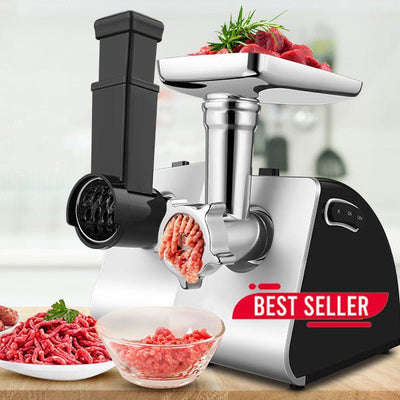 Powerful 2000W Multifunctional Electric Meat Grinder With Attachments - Avionnti