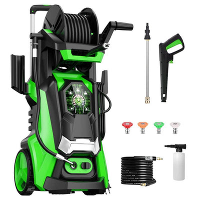 Powerful 3800PSI LED Electric Pressure Washer With 4 Nozzles - Avionnti