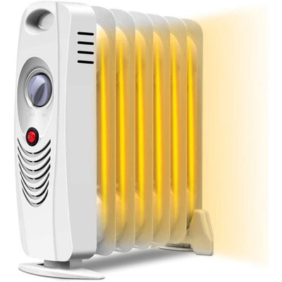 Powerful 700W Electric Oil-Filled Radiator Heater With Portable Handle - Avionnti