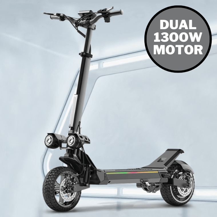 Powerful Motorized Foldable Electric Off-Road Scooter For All Terrain - Avionnti
