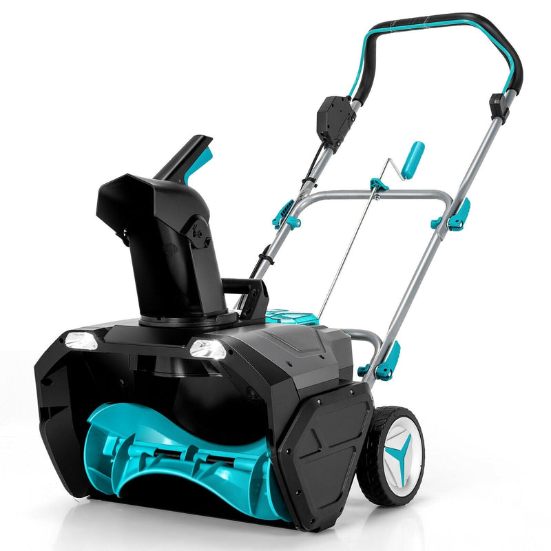 PREMIUM 20" Cordless Battery-Powered Snow Thrower with LED Lights - Avionnti