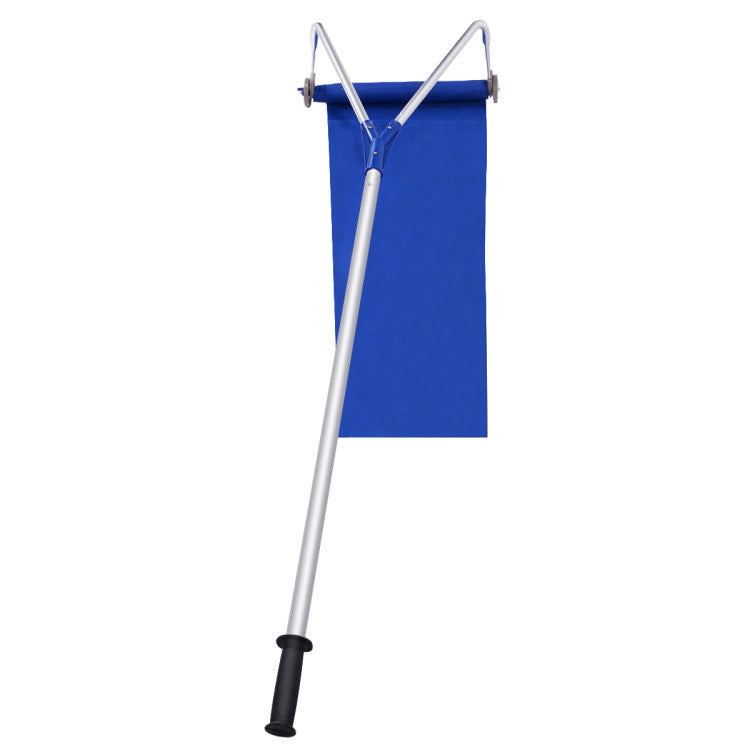 Premium 21" Roof Snow Rake Removal Tool with Adjustable Handle Best Roof Scraper For Snow