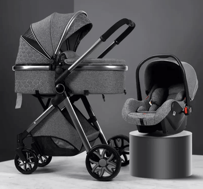 Premium 3-in-1 Baby Stroller With Car Seat Travel System Set - Avionnti
