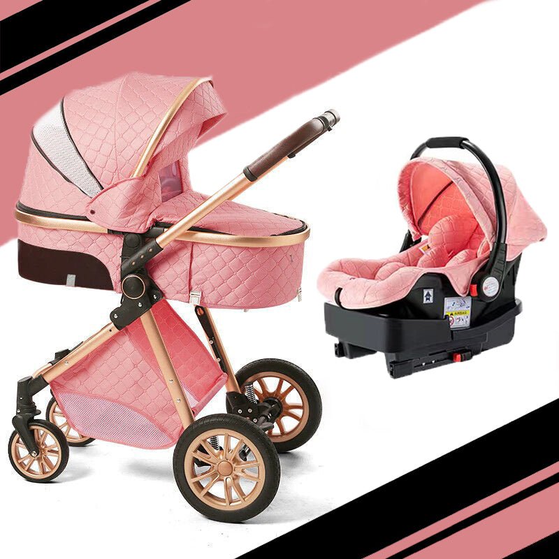 Premium 3-in-1 Baby Stroller With Car Seat Travel System Set - Avionnti